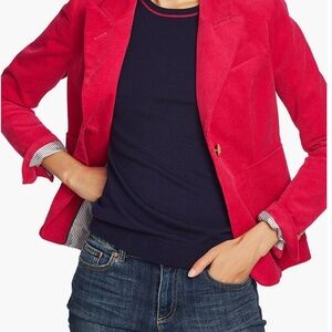 COURT & ROWE Vibrant Red Blazer